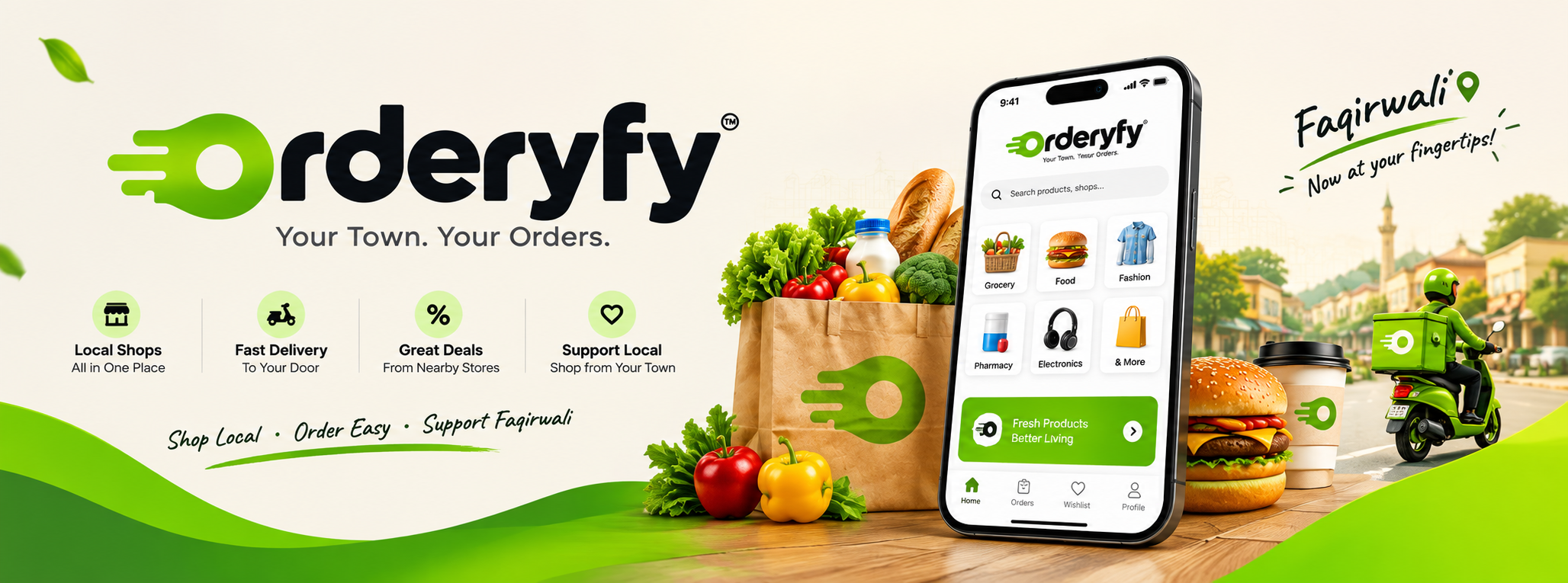 Orderyfy — Your Town. Your Orders.